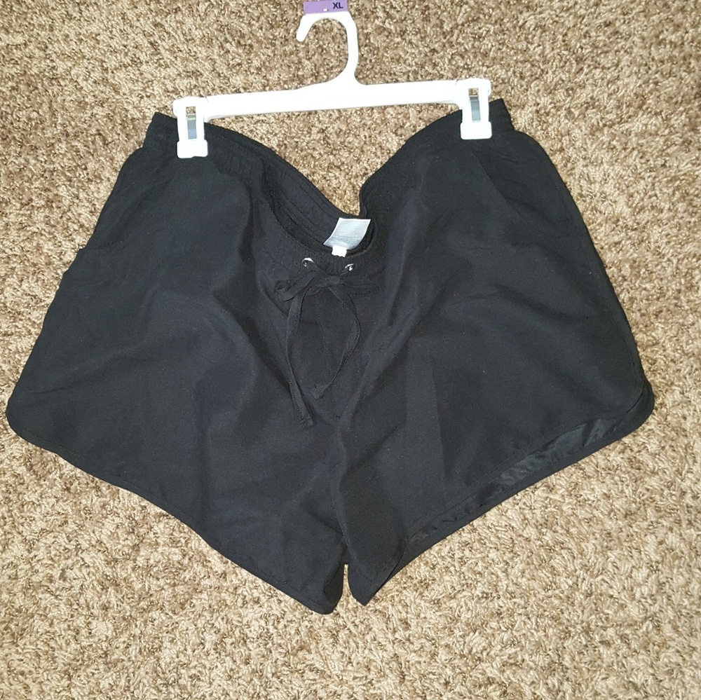 Swimming Trunks-Black